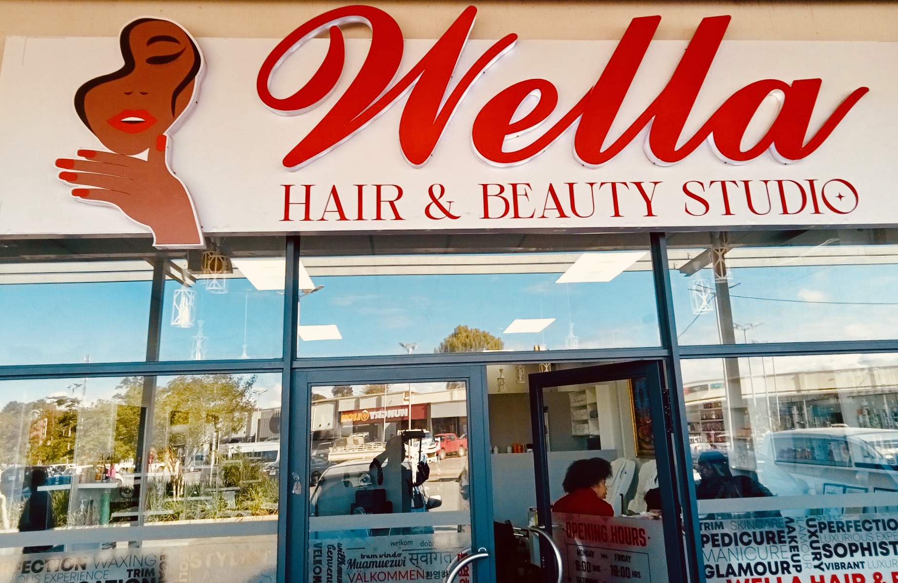 Wella Hair & Beauty Salon Interior